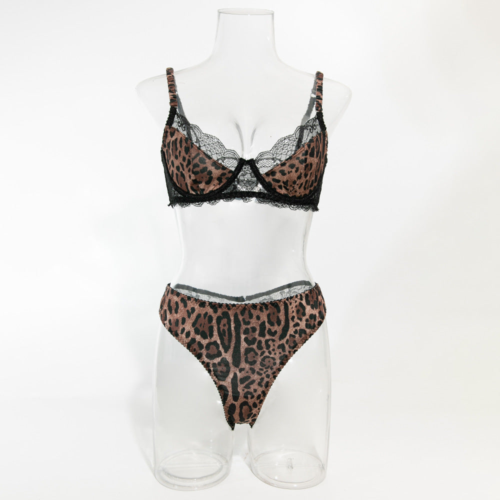 Leopard Nocturne Lace Set image 1