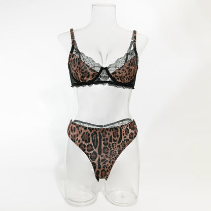 Leopard Nocturne Lace Set image 1