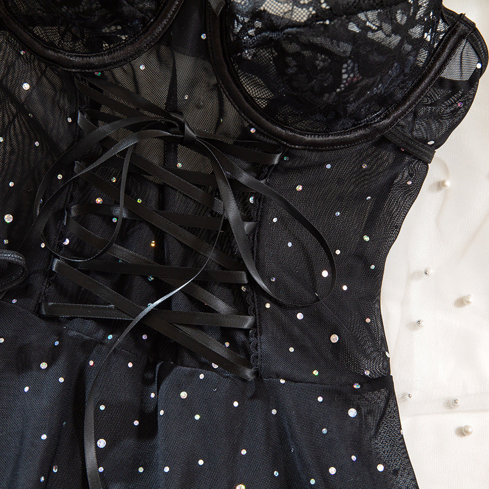 Noir Spark Veil Chemise image 4