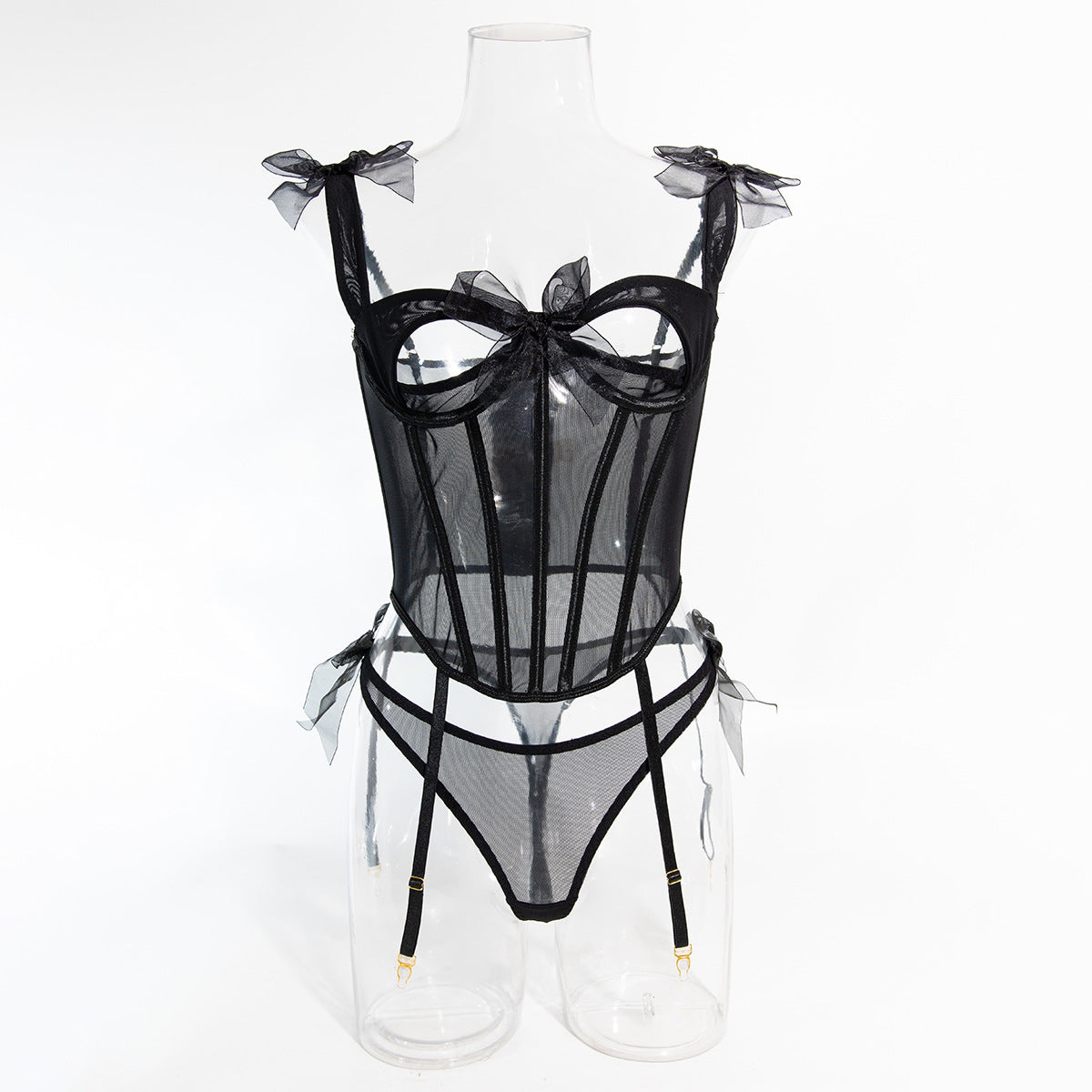 Corset Veil Mesh Set image 2