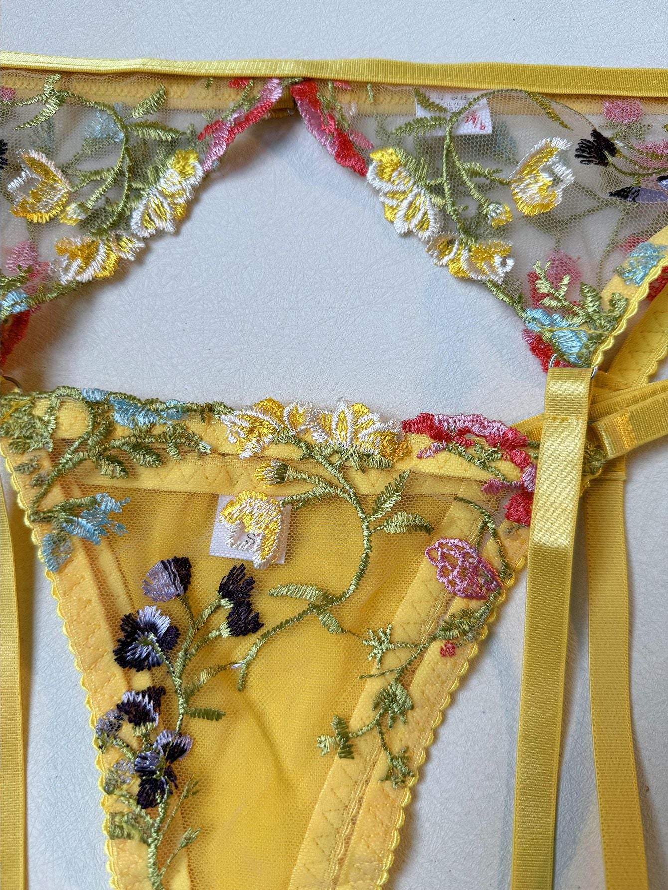 Gilded Blossom Sheer Set image 3