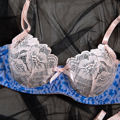Azure Leopard Lace Set image 2