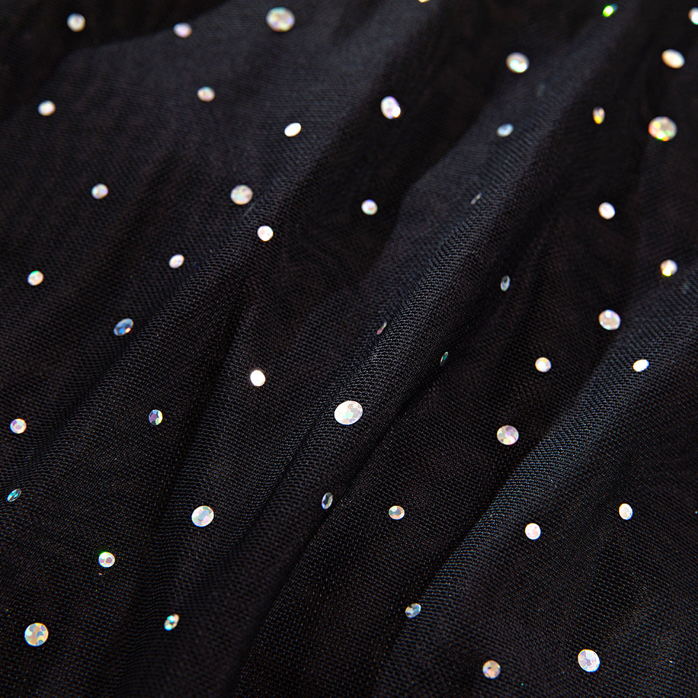 Noir Aperture Glove Dress image 4