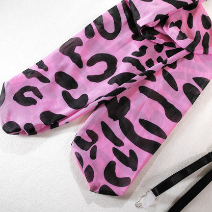 Prism Leopard Garter Set image 3