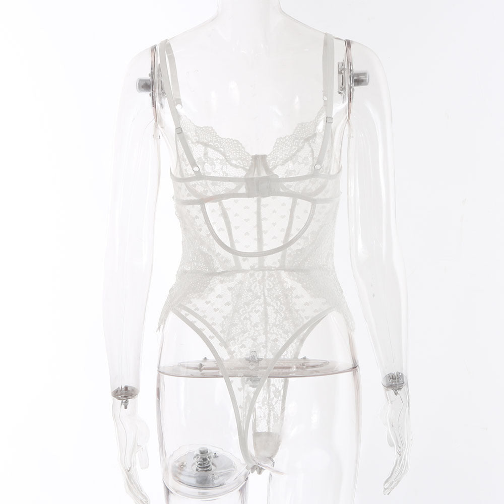 Ivory Filigree Bodysuit image 6