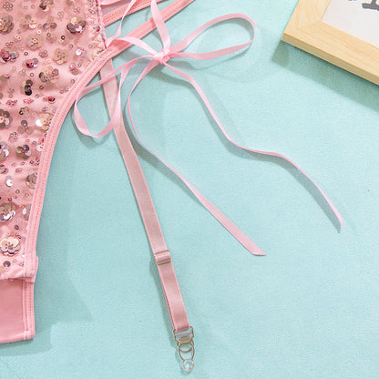 Rosé Butterfly Cincher Bodysuit image 3