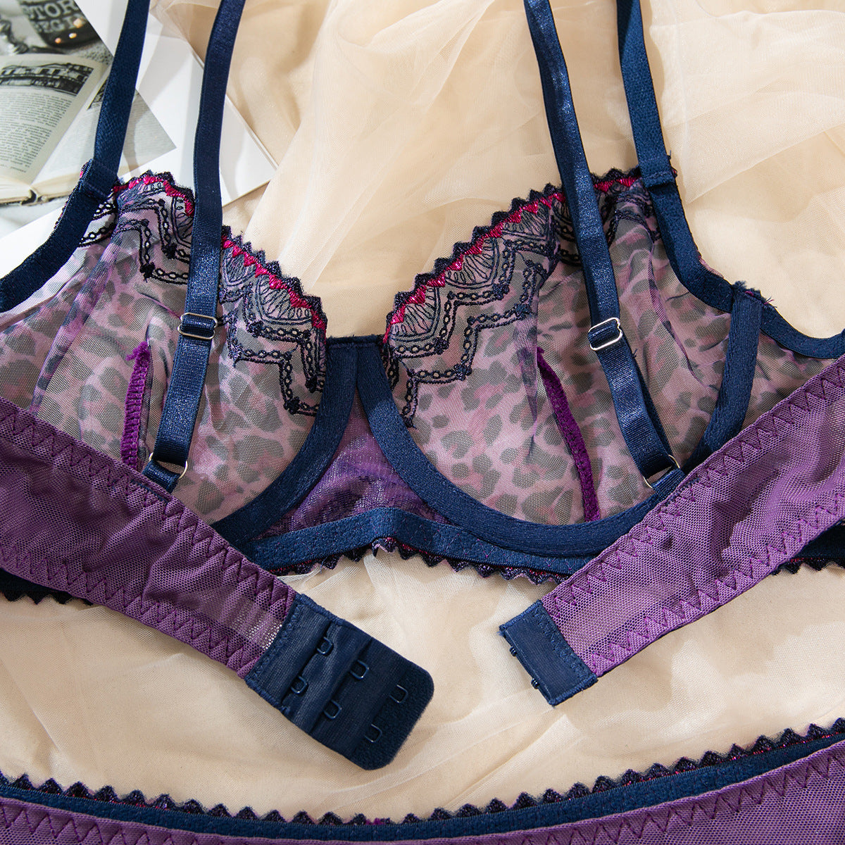 Violet Fauve Sheer Set image 5