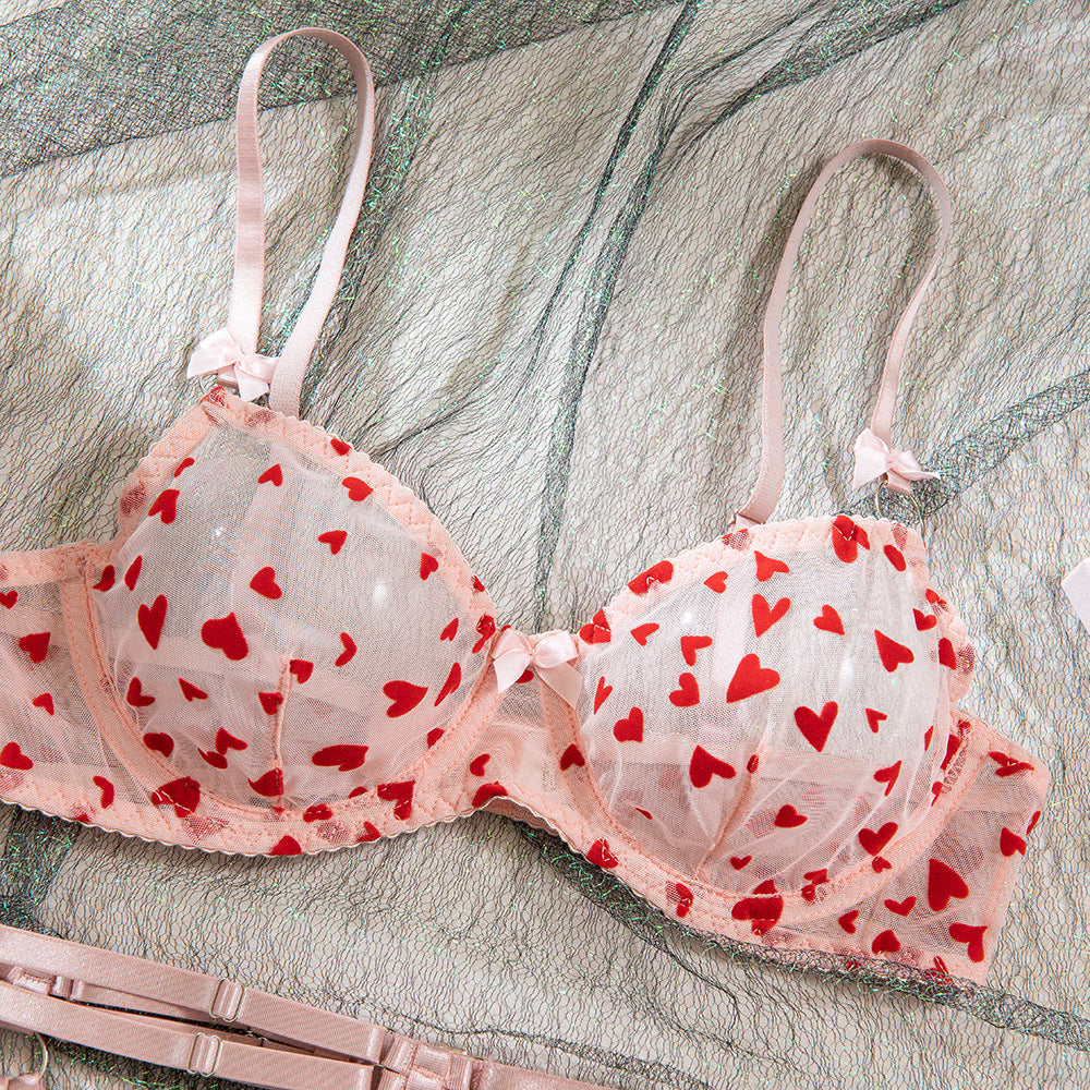 Heart Ring Garter Set image 18