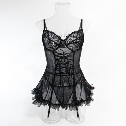 Noir Spark Veil Chemise image 23