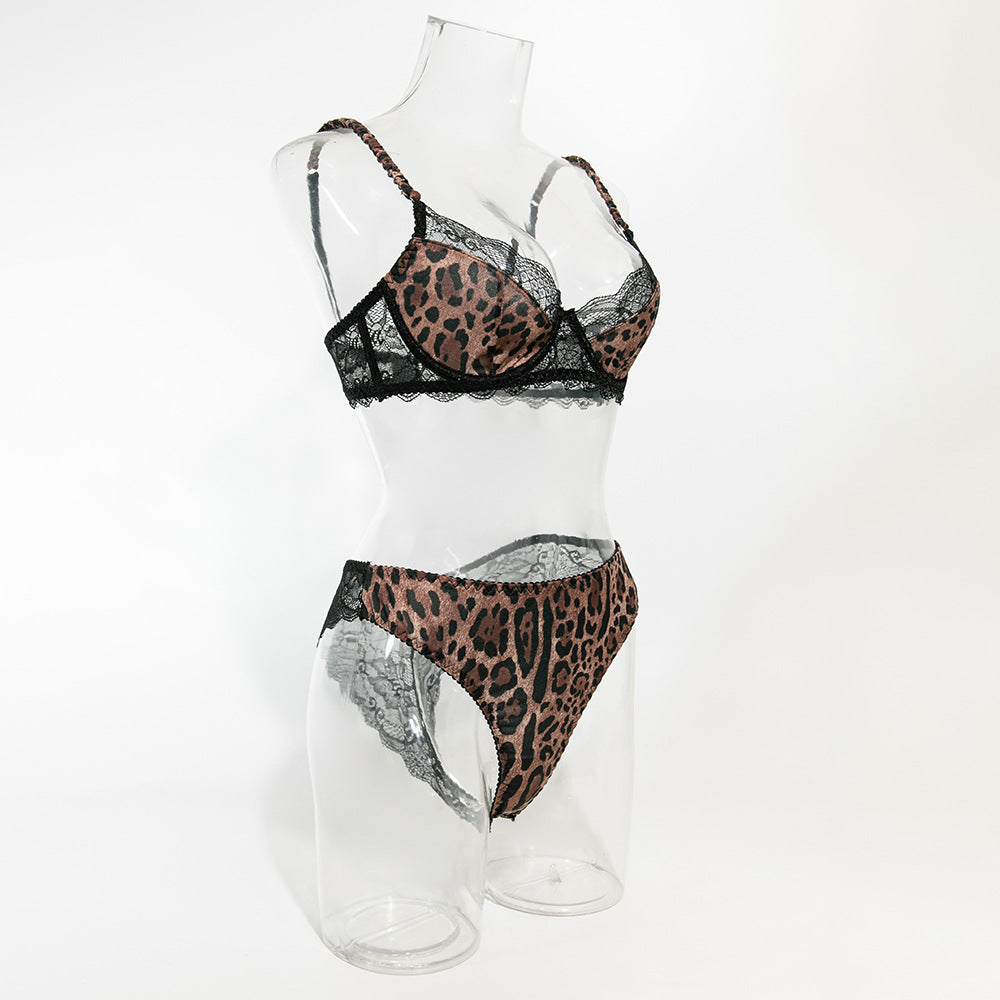 Leopard Nocturne Lace Set image 15