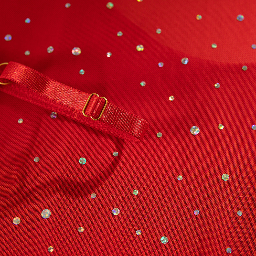 Scarlet Éclat Sequin Bodysuit image 18