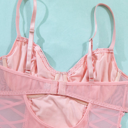 Rosé Butterfly Cincher Bodysuit image 5