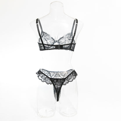 Noir Ruffle Lace Set image 10