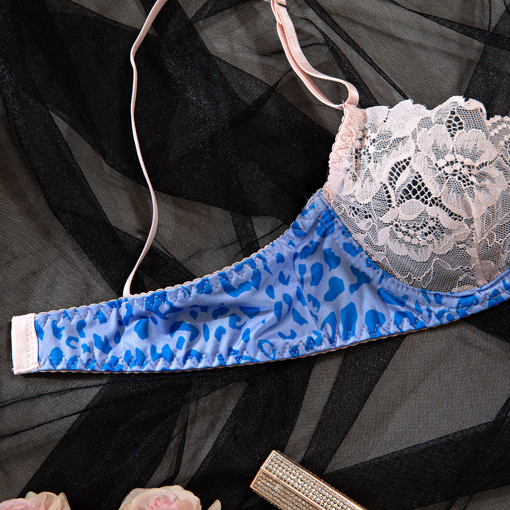 Azure Leopard Lace Set image 11