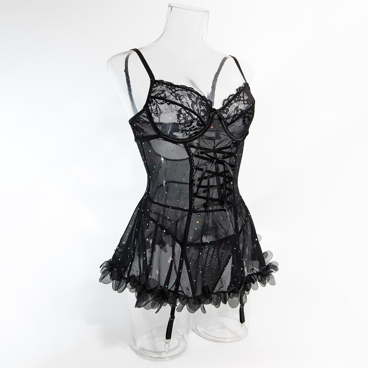 Noir Spark Veil Chemise image 33