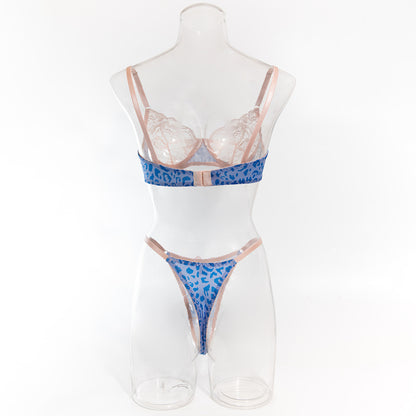Azure Leopard Lace Set image 13