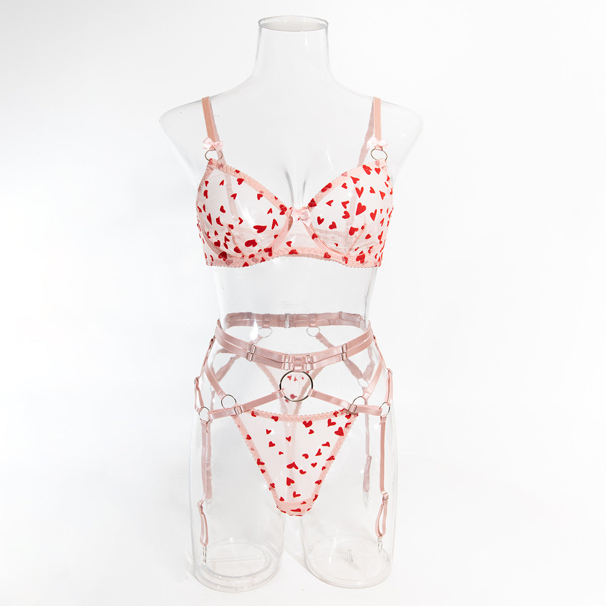 Heart Ring Garter Set image 32