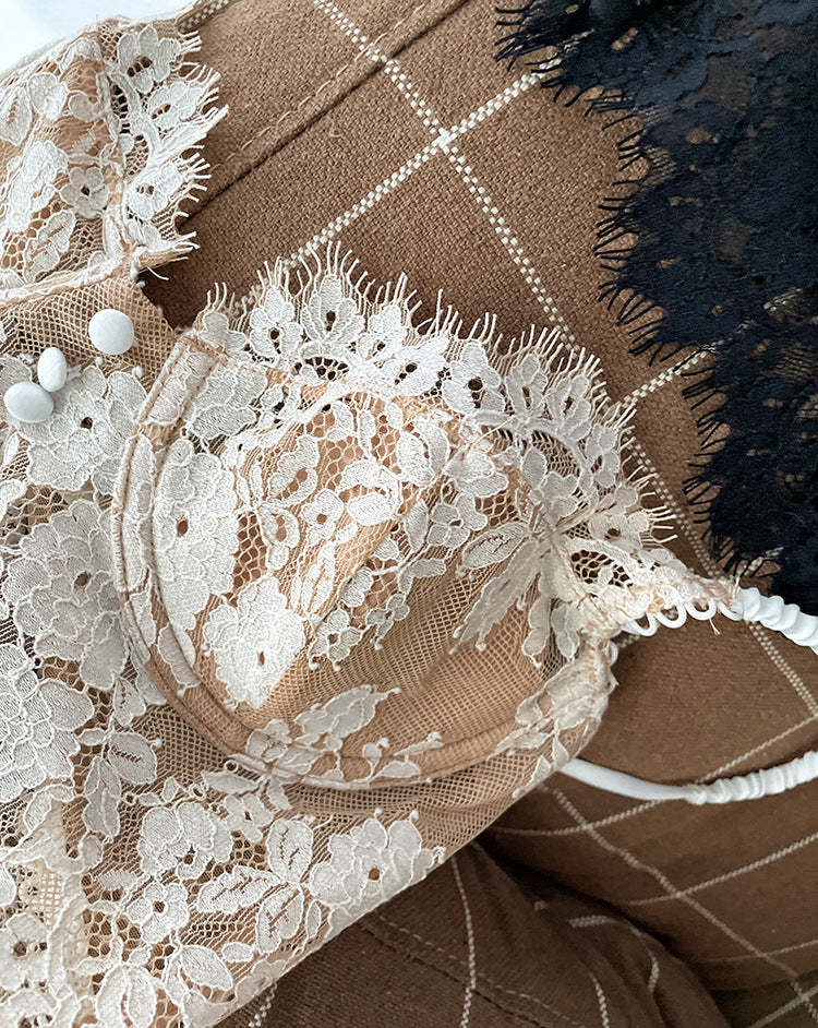 Eyelash Lace Backless Set image 17