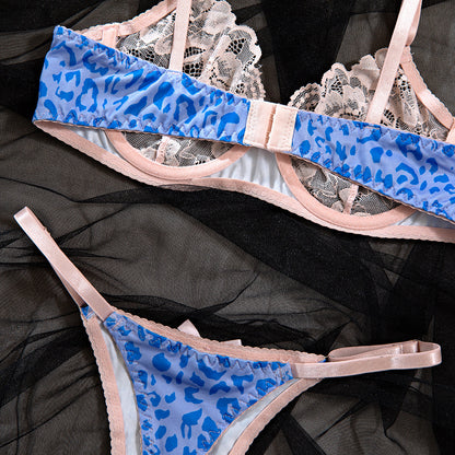 Azure Leopard Lace Set image 17