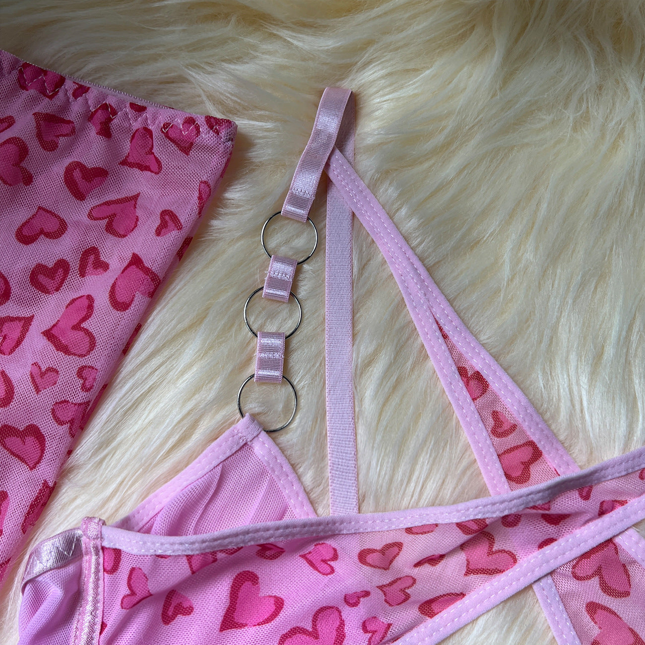 Pink Fauve Chain Set image 26