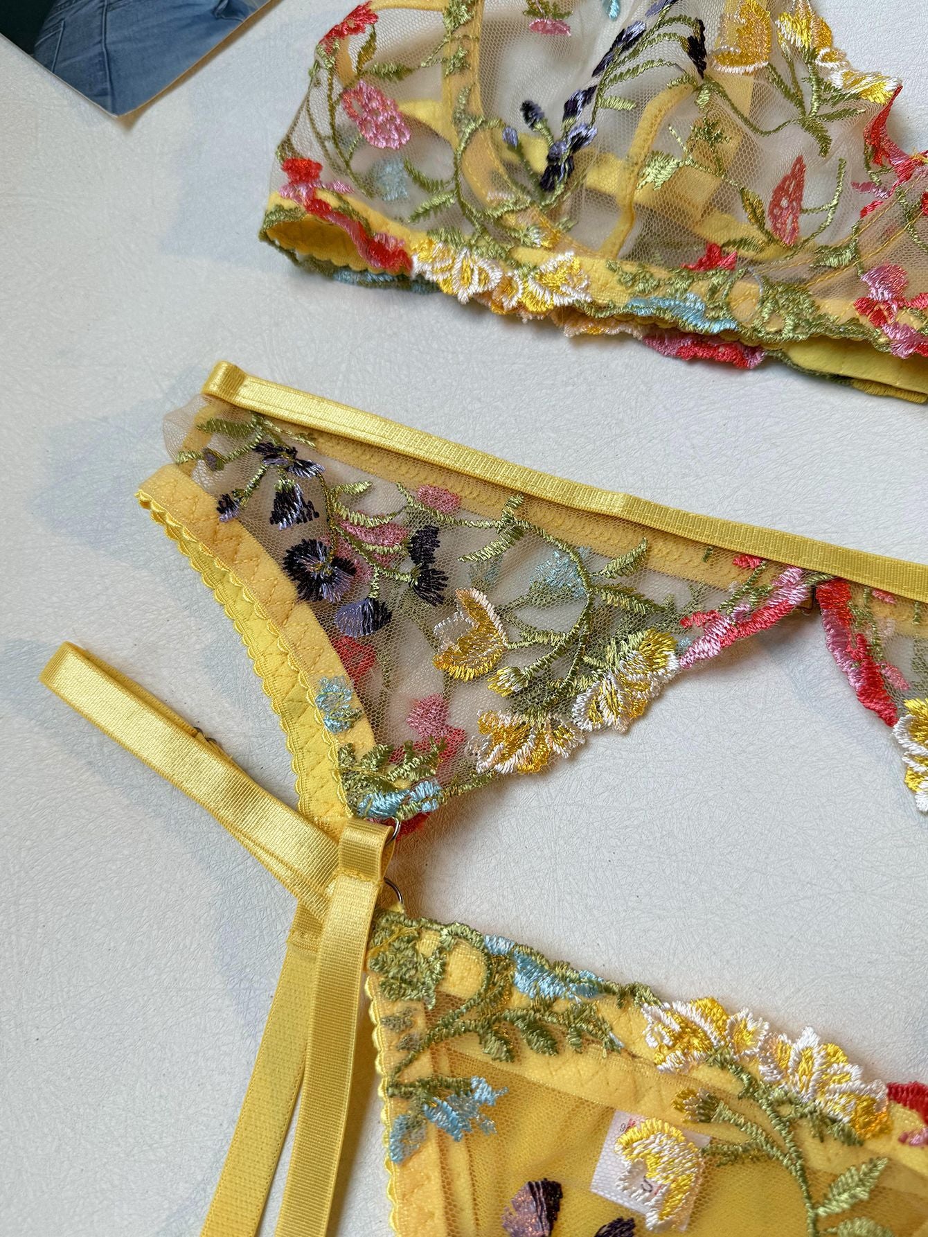 Gilded Blossom Sheer Set image 21