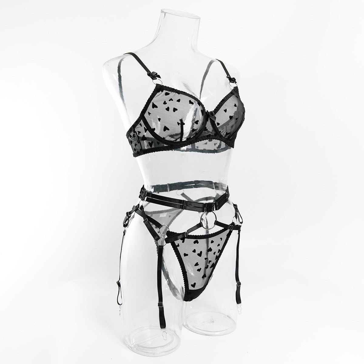 Heart Ring Garter Set image 43