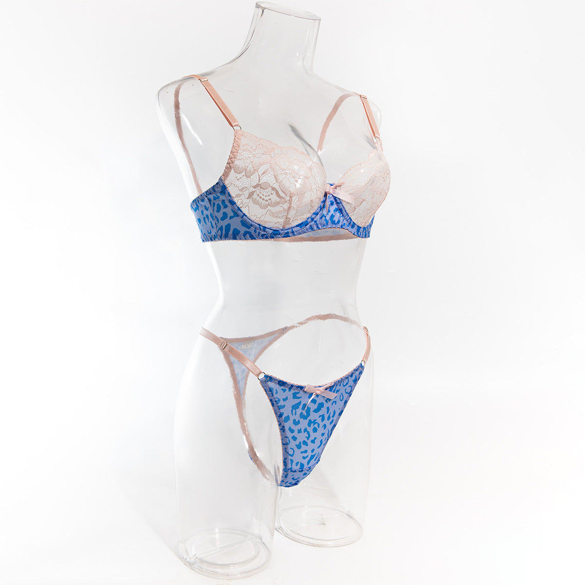 Azure Leopard Lace Set image 21
