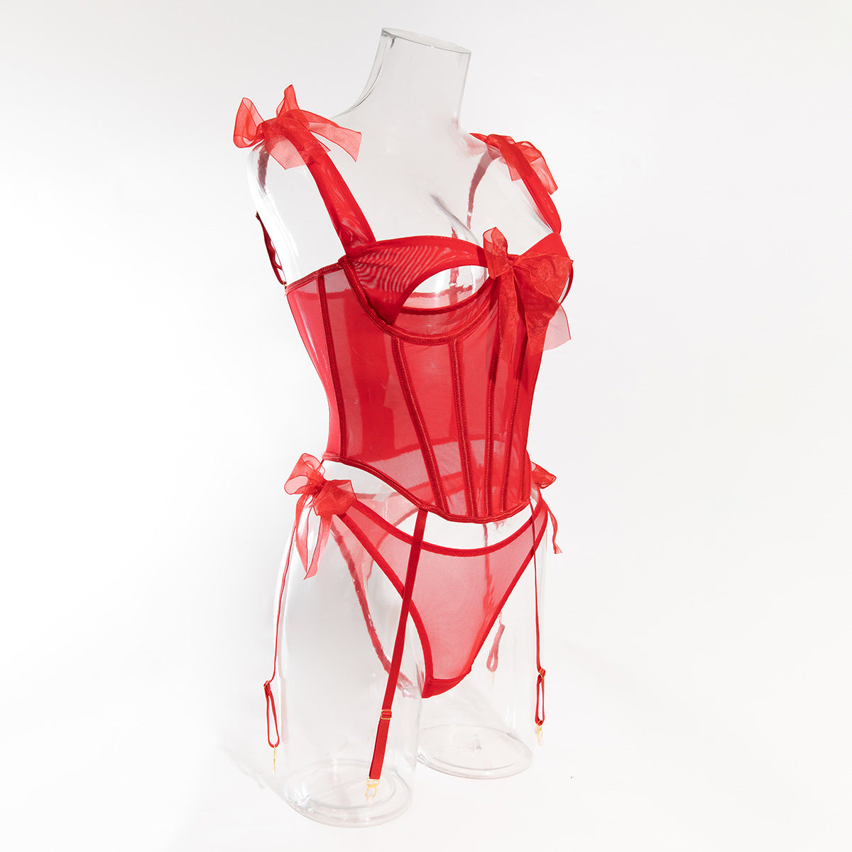Corset Veil Mesh Set image 45
